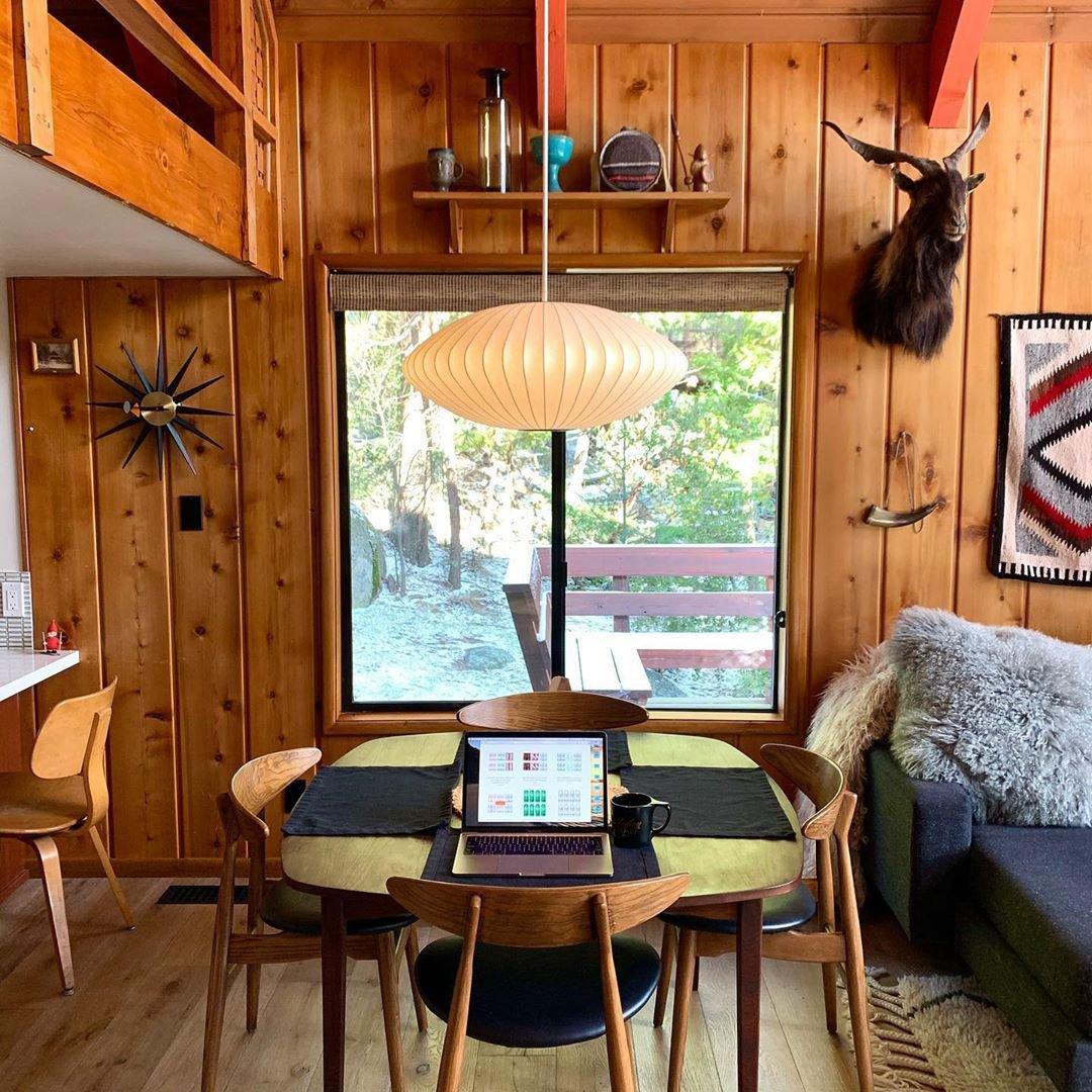 Mei – Lustre en tissu rond style lanterne