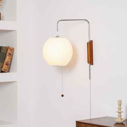 Isolde – Lampe Murale Créative en Soie