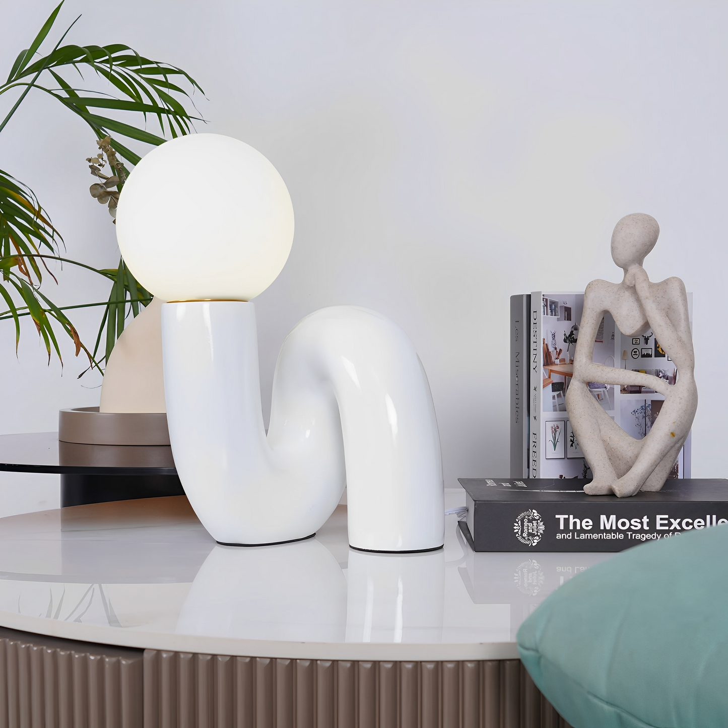 Mimi – Lampe de chambre d'enfant moderne en résine style nordique