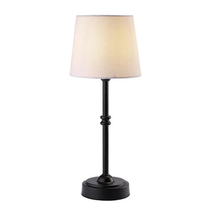 LumiVintage – Lampe de table rétro en tissu sans fil