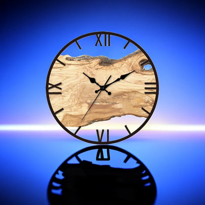 HeuresClaires - Horloge Murale Transparente