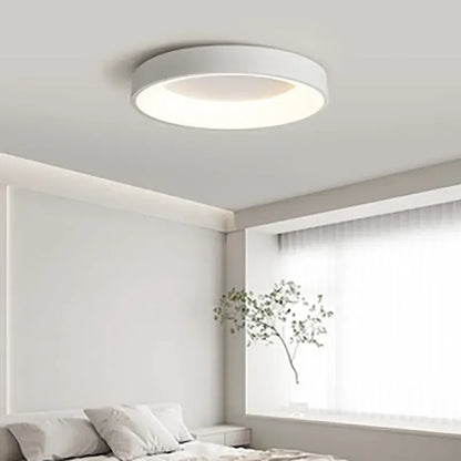 Plafonnier circulaire nordique et minimaliste