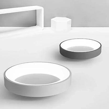 Plafonnier circulaire nordique et minimaliste