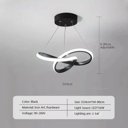 StellarLuxe - Plafonnier LED moderne pour votre maison