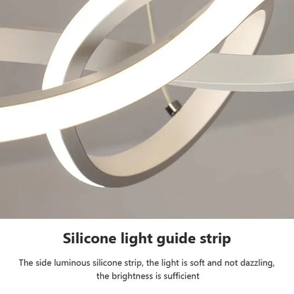 StellarLuxe - Plafonnier LED moderne pour votre maison