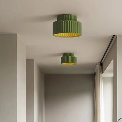 Plafonnier crème au design minimaliste et élégant