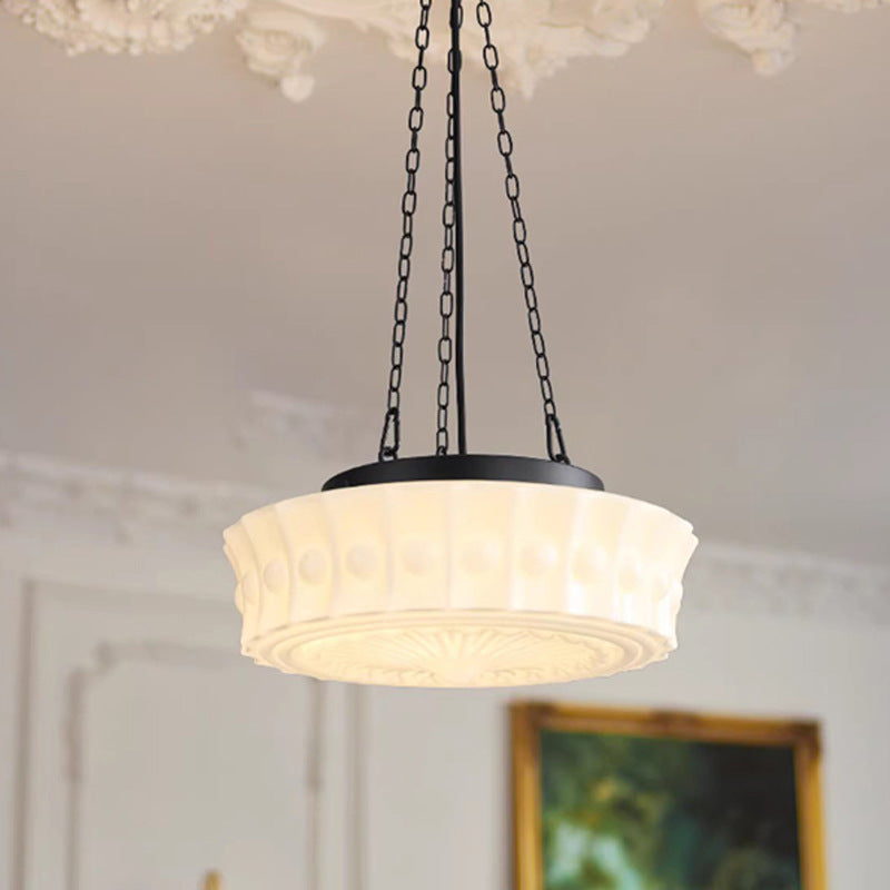 Elora – Suspension blanche style vintage