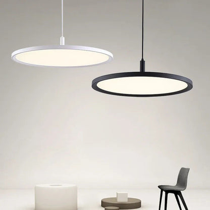 Aria – Disque LED Métallique Suspension
