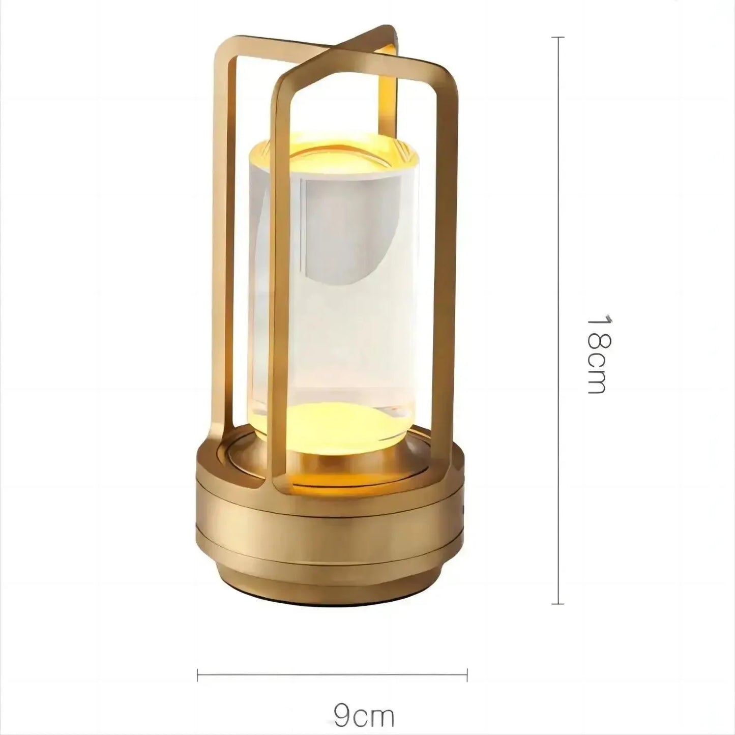 Wired Glow - Lampe de table moderne avec commande tactile