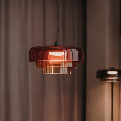 Raki – Suspension en Verre Céleste Nordique