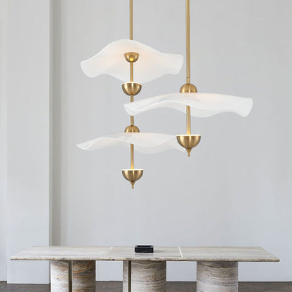 Aurelia – Lustre Lotus Art Déco