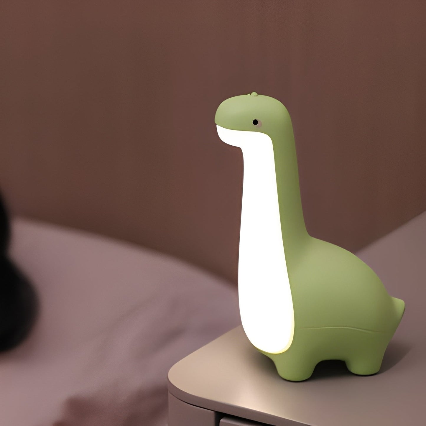 DinoGlow – Mignon Dinosaure Lampe de Nuit