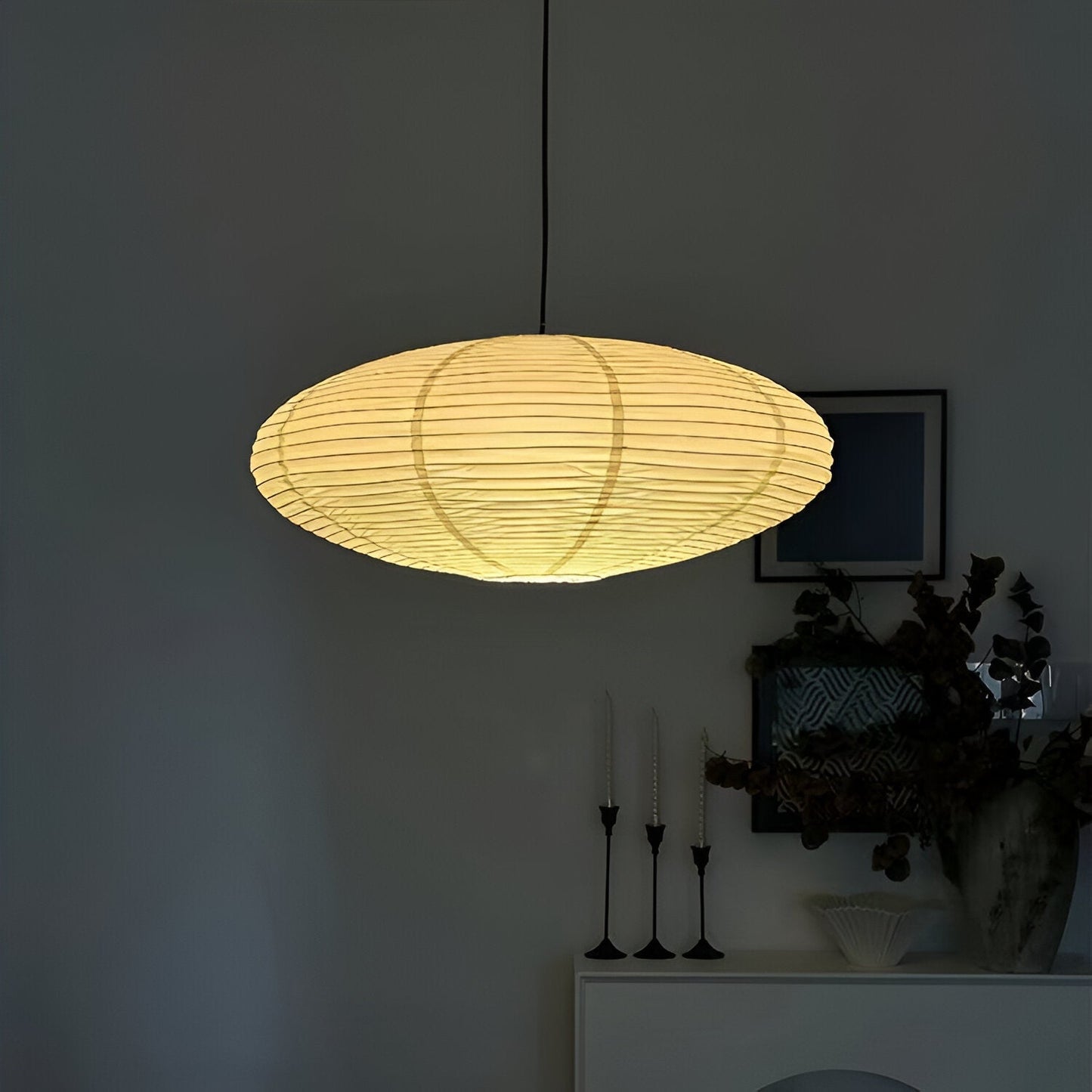 Francis – Lampe Suspendue Japandi Moderne