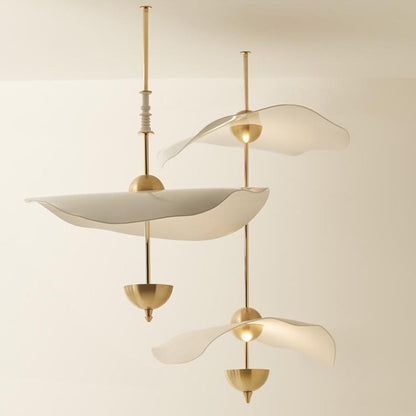 Aurelia – Lustre Lotus Art Déco