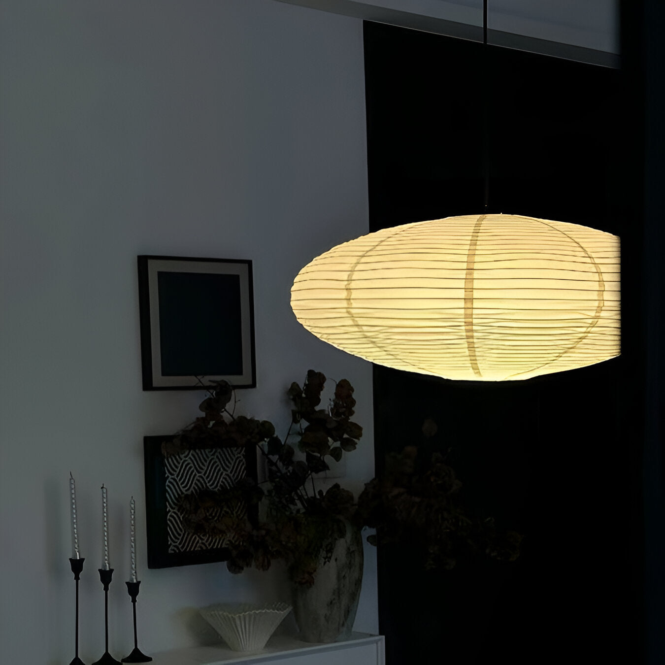 Francis – Lampe Suspendue Japandi Moderne