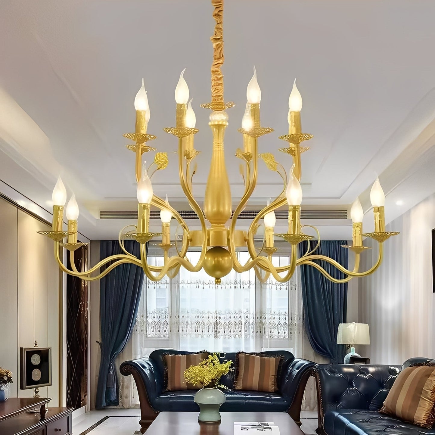 Collin – Lustre en Cristal Américain