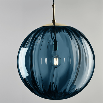Aoba – Lampe suspendue en verre artistique