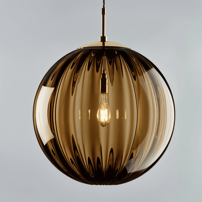 Aoba – Lampe suspendue en verre artistique