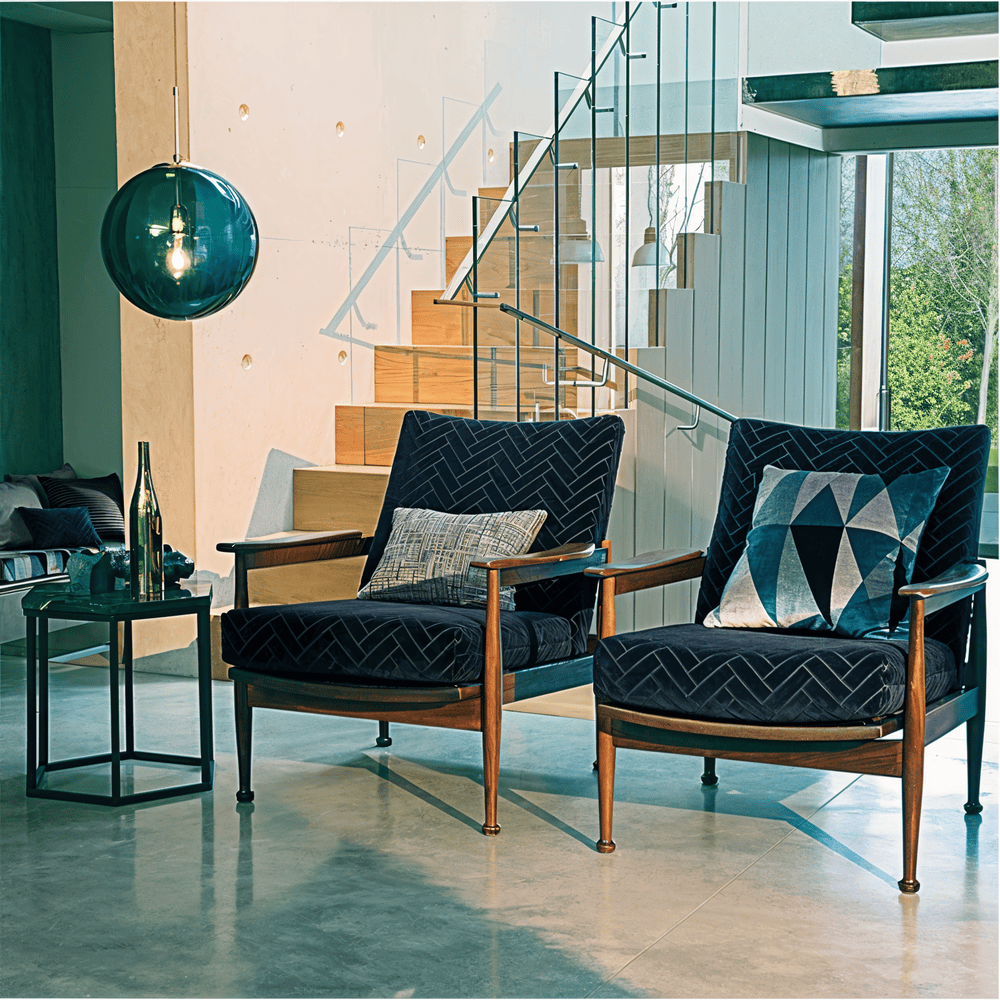 Aoba – Lampe suspendue en verre artistique