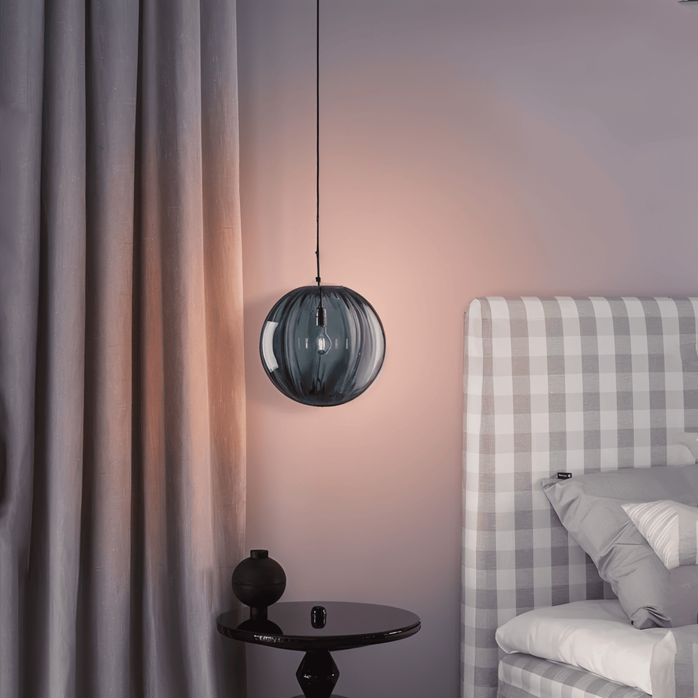 Aoba – Lampe suspendue en verre artistique