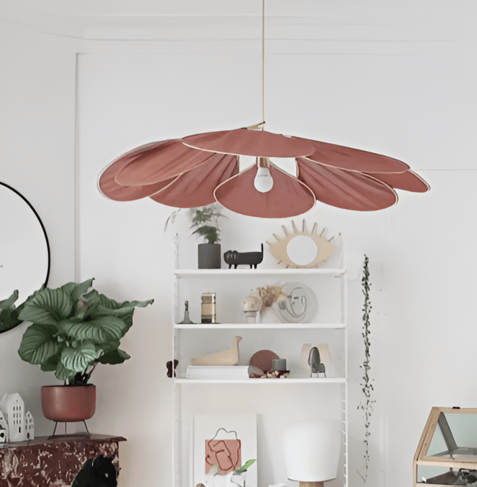 Miyako – Lampe Pendante en Tissu Boho