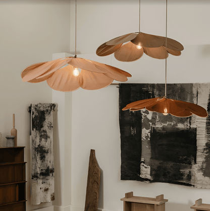 Miyako – Lampe Pendante en Tissu Boho