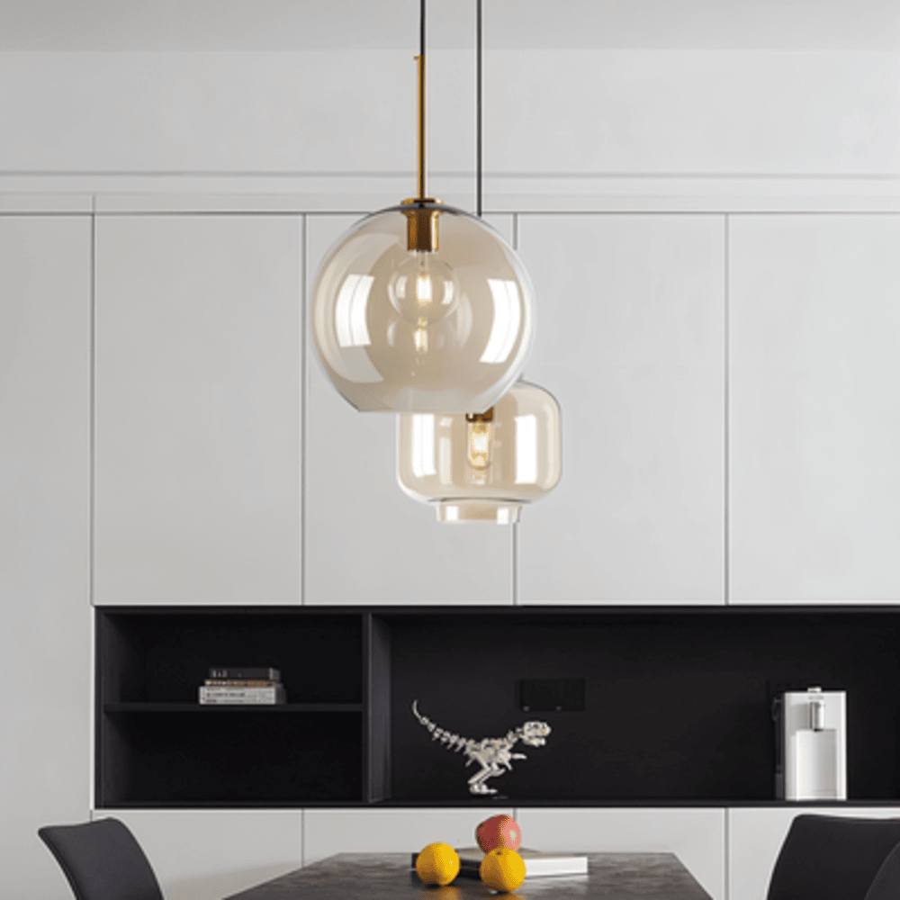 Nayumi – Suspension en verre moderne