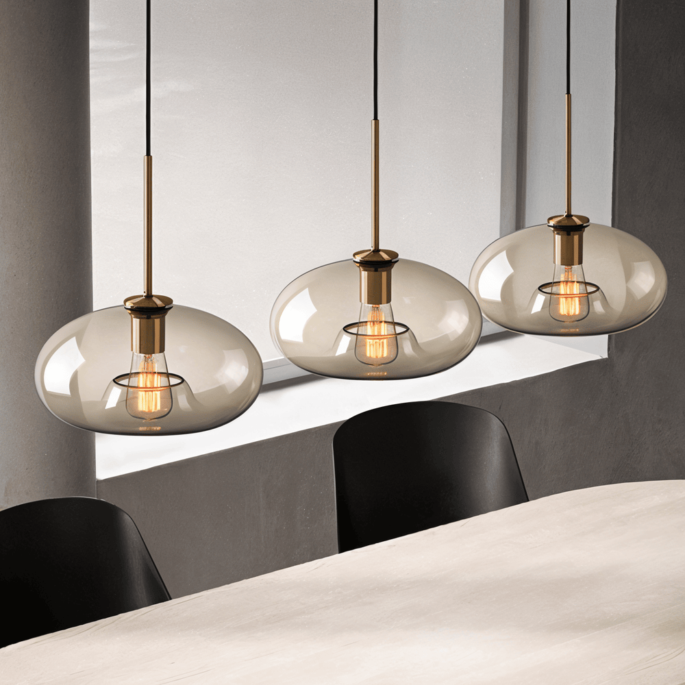 Nayumi – Suspension en verre moderne