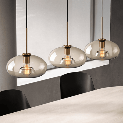 Nayumi – Suspension en verre moderne