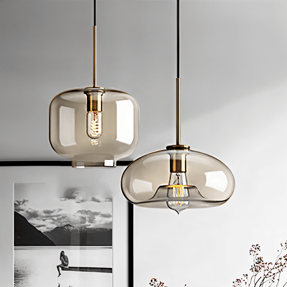 Nayumi – Suspension en verre moderne