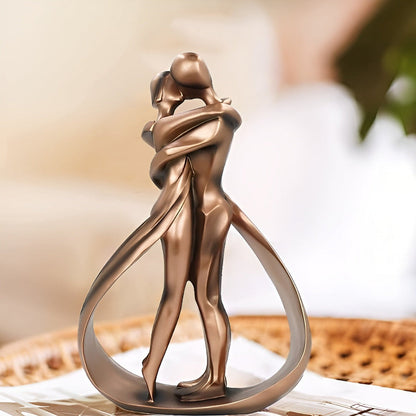 Renai – Figurine de décoration romantique « Couple amoureux »