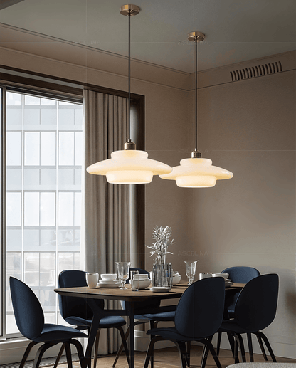 Sora – Suspension en Verre Moderne Minimaliste