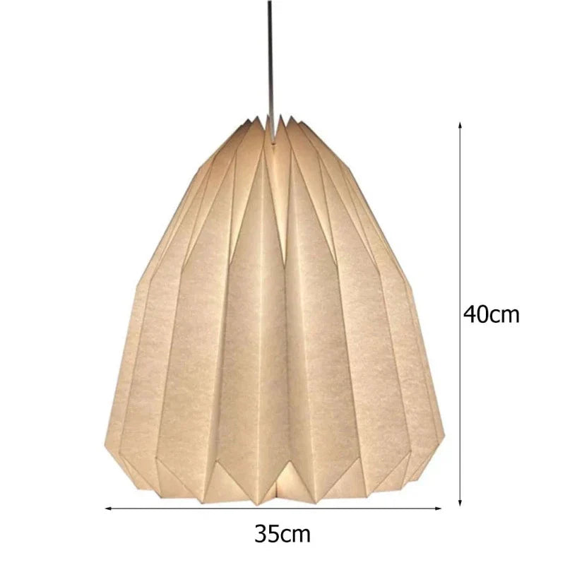 Lampe Suspendue Pliable Origami