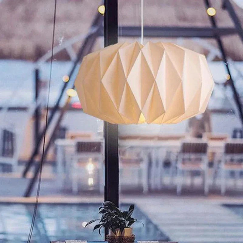 Lampe Suspendue Pliable Origami