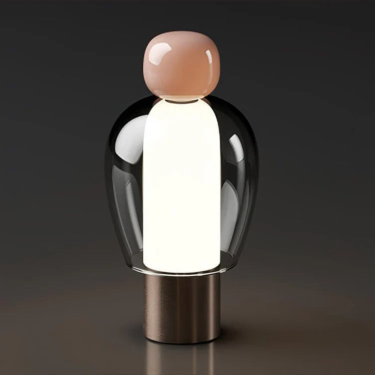 Vetra – Lampe de Table en Verre Moderne Minimaliste