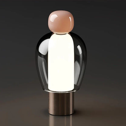 Vetra – Lampe de Table en Verre Moderne Minimaliste