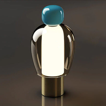 Vetra – Lampe de Table en Verre Moderne Minimaliste