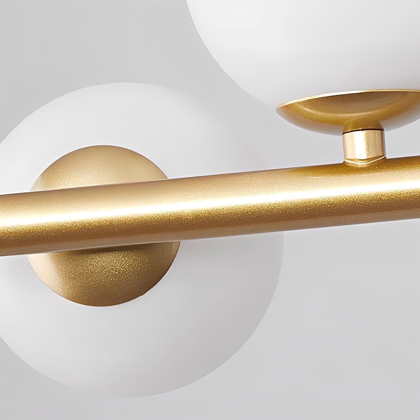 Leonie – Lustre Minimaliste en Verre et Haricots