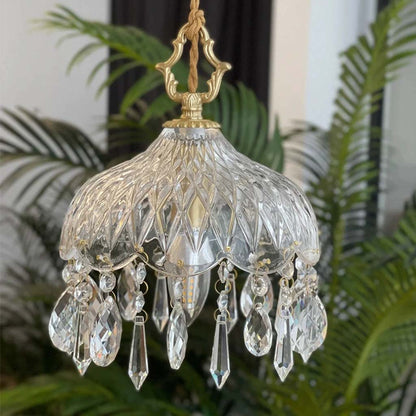 Eloisa – Lampe Vintage en Cristal Française