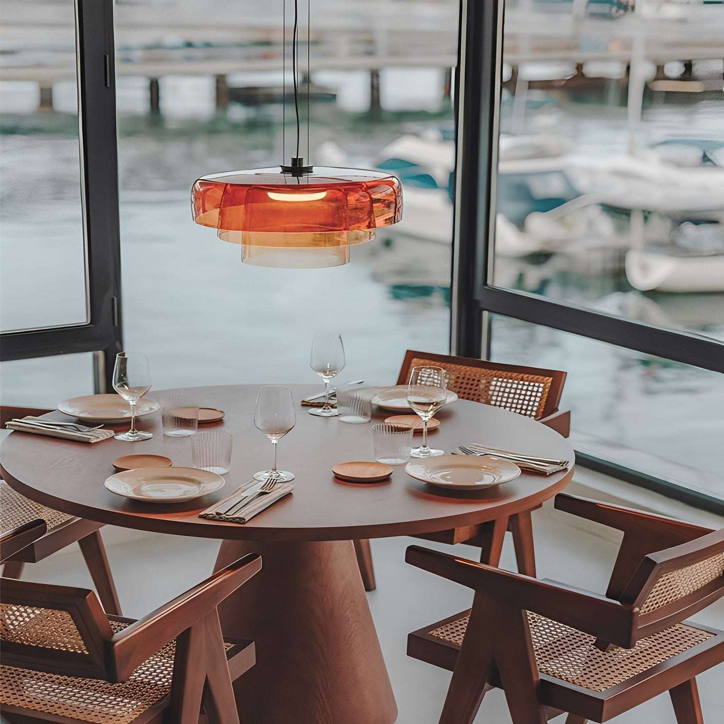 Laude – Designer Nordique Verre-Plafonnier