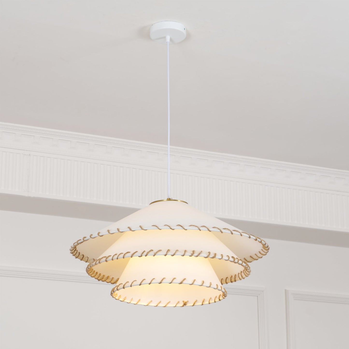 Planas – Lampe suspendue en tissu