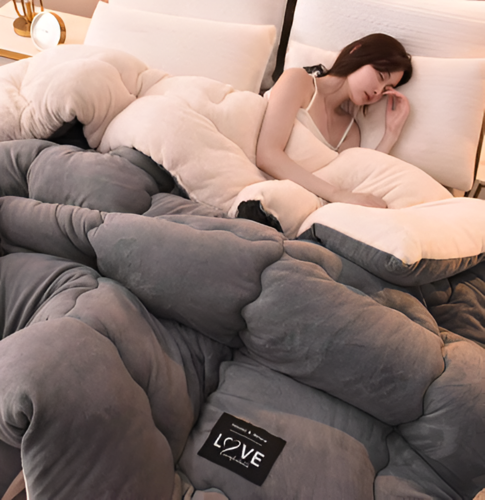 Mirella – Couette en duvet d'hiver chaude