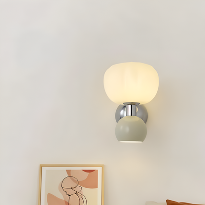 Kabocha – Lampe Murale Double Tête Citrouille