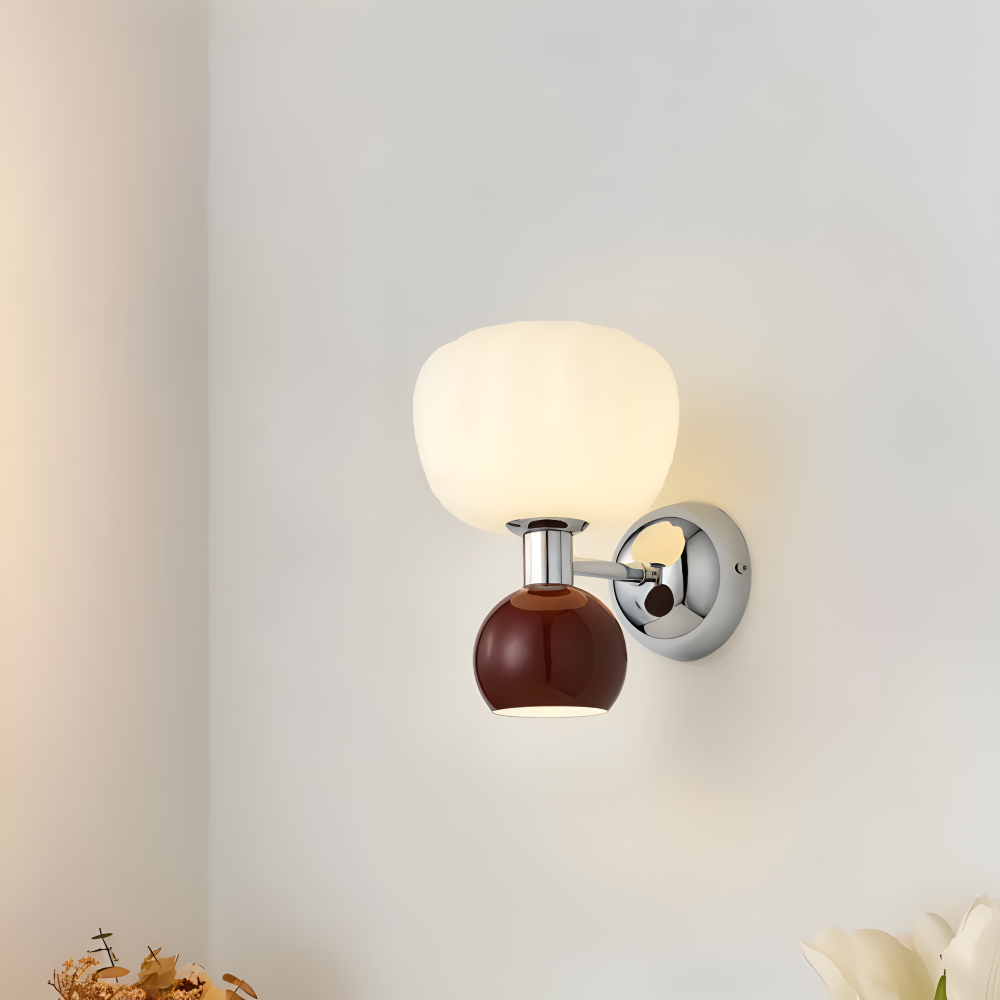 Kabocha – Lampe Murale Double Tête Citrouille