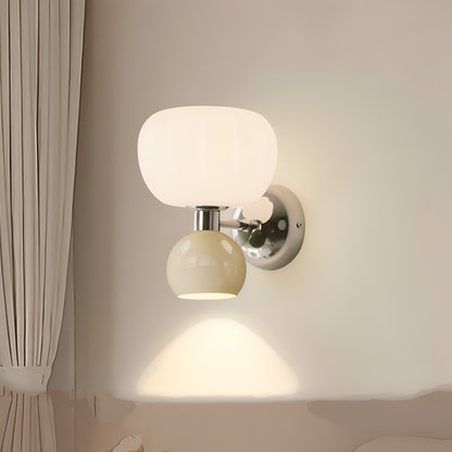 Kabocha – Lampe Murale Double Tête Citrouille