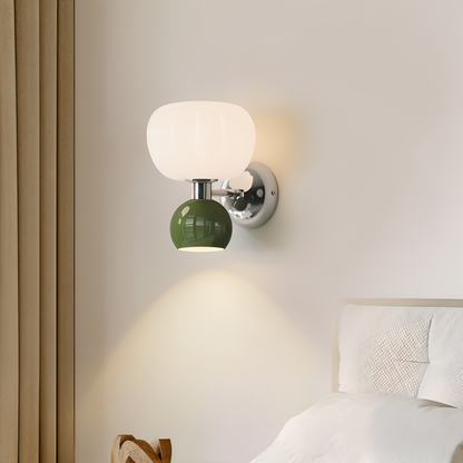 Kabocha – Lampe Murale Double Tête Citrouille