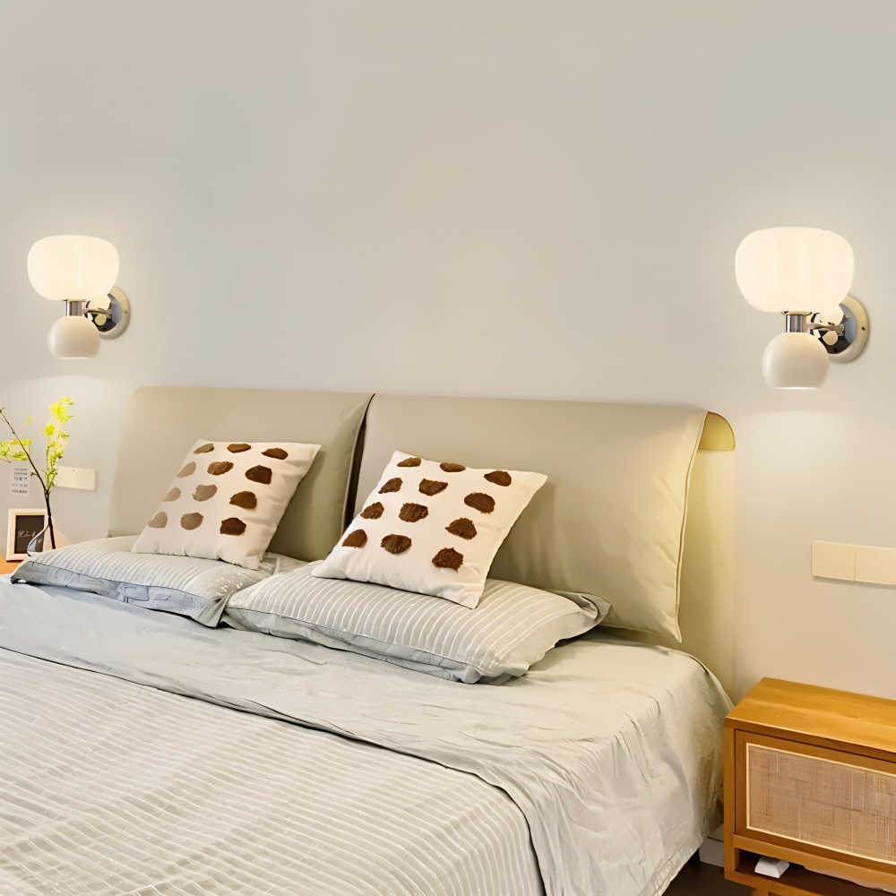 Kabocha – Lampe Murale Double Tête Citrouille