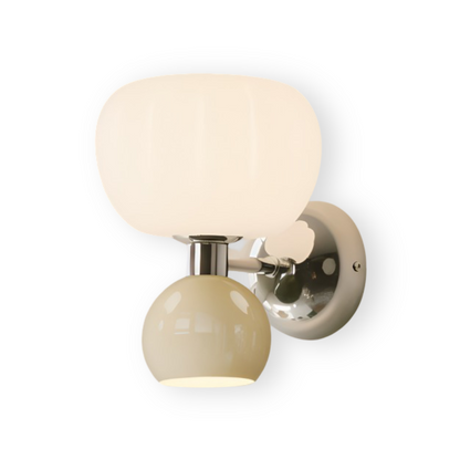 Kabocha – Lampe Murale Double Tête Citrouille