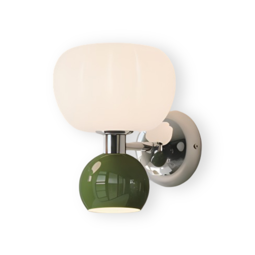 Kabocha – Lampe Murale Double Tête Citrouille