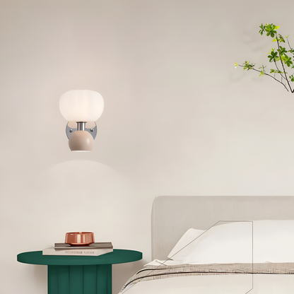 Kabocha – Lampe Murale Double Tête Citrouille